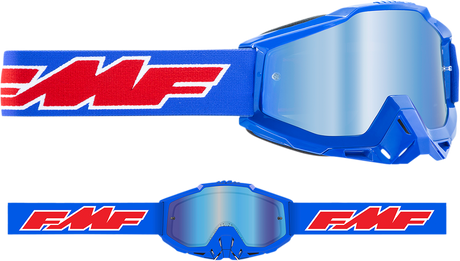 PowerBomb Goggles - Rocket - Blue - Blue Mirror