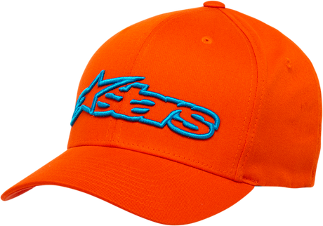 Blaze Flexfit® Hat - Orange/Blue - Large/XL