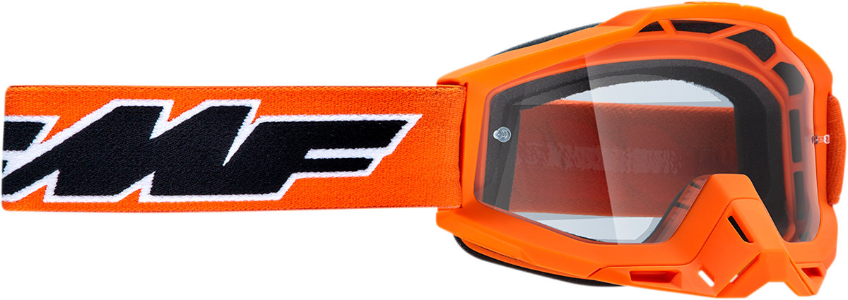 Youth PowerBomb Goggles - Rocket - Orange - Clear