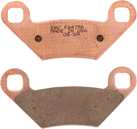 Sintered \"R\" Brake Pads 2009 - 2020