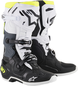 Tech 10 Boots - Black/White/Yellow - US 7