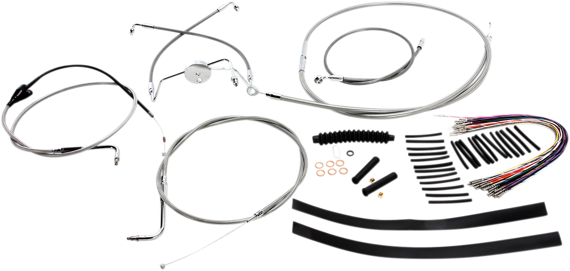 Control Cable Kit - XR - Stainless Steel 1996 - 2006