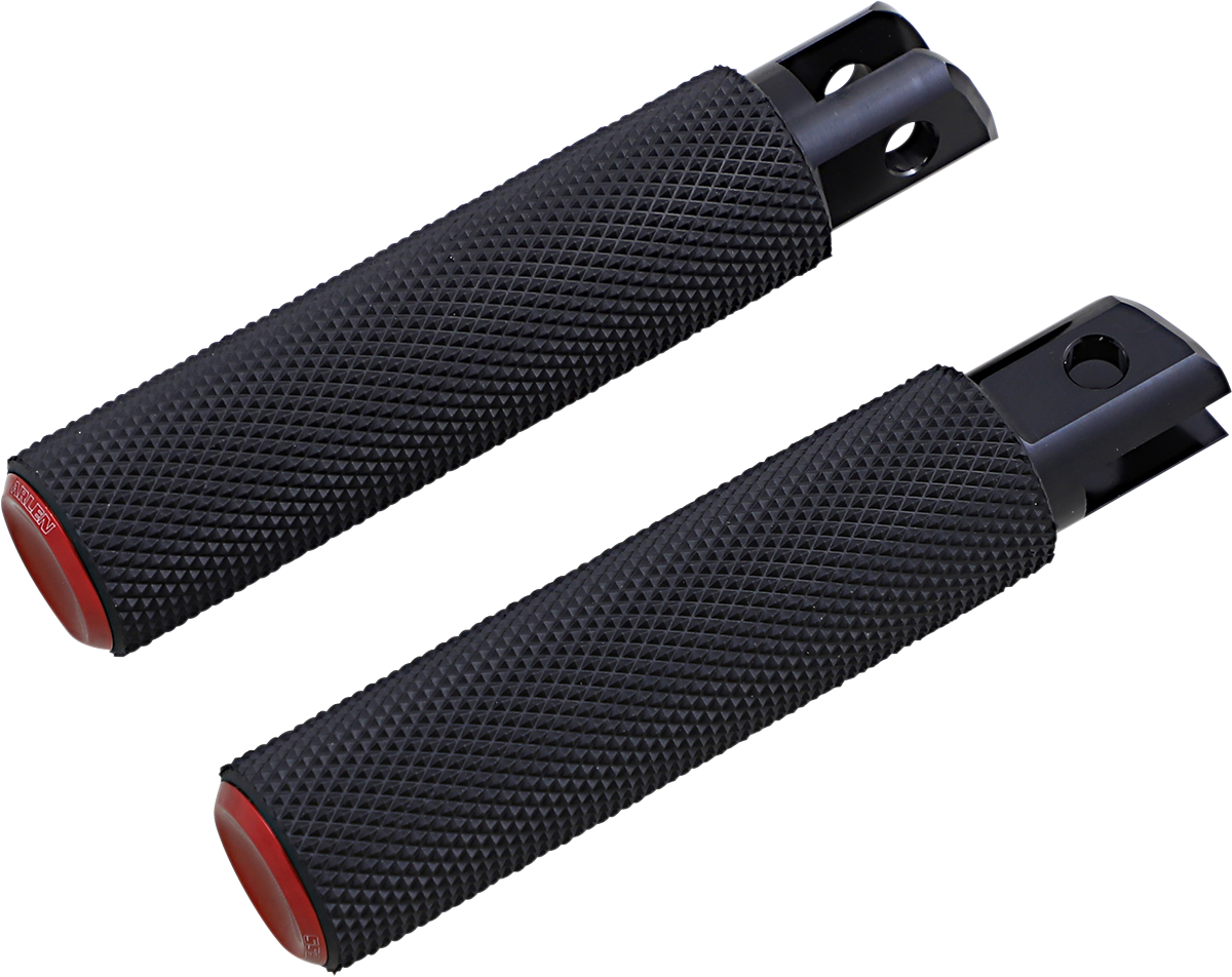 Knurled Footpegs - Red - FXDR 2018 - 2020