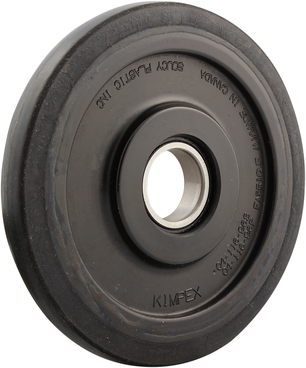 Idler Wheel with Bearing 6005RS - Black - 130 mm OD x 25 mm ID 1998 - 2021