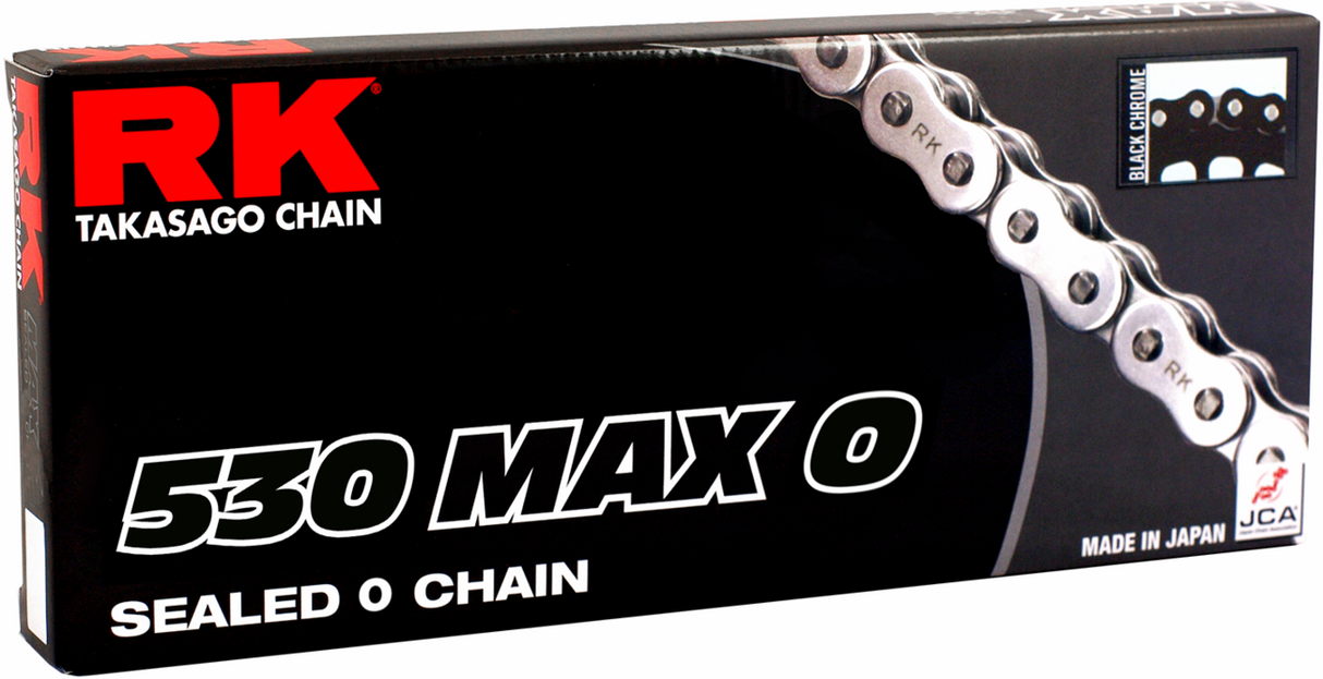 530 Max O - Drive Chain - 150 Links - Black/Chrome