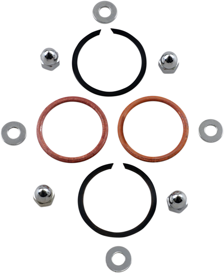 Exhaust Port Copper Gasket Kit - Big Twin/XL 1982 - 2020