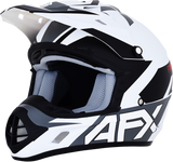 FX-17 Helmet - Aced - Matte White/White - Large