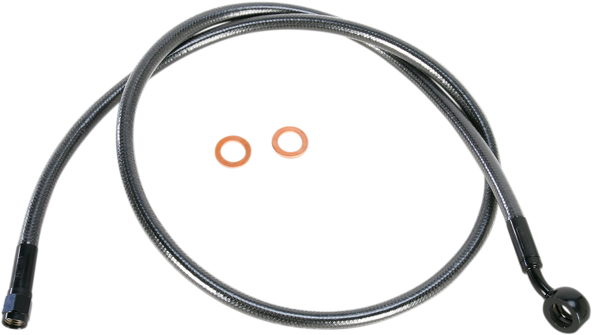 Brake Line - 7/16\"-35° - 38\" - Black Pearl 2011 - 2014