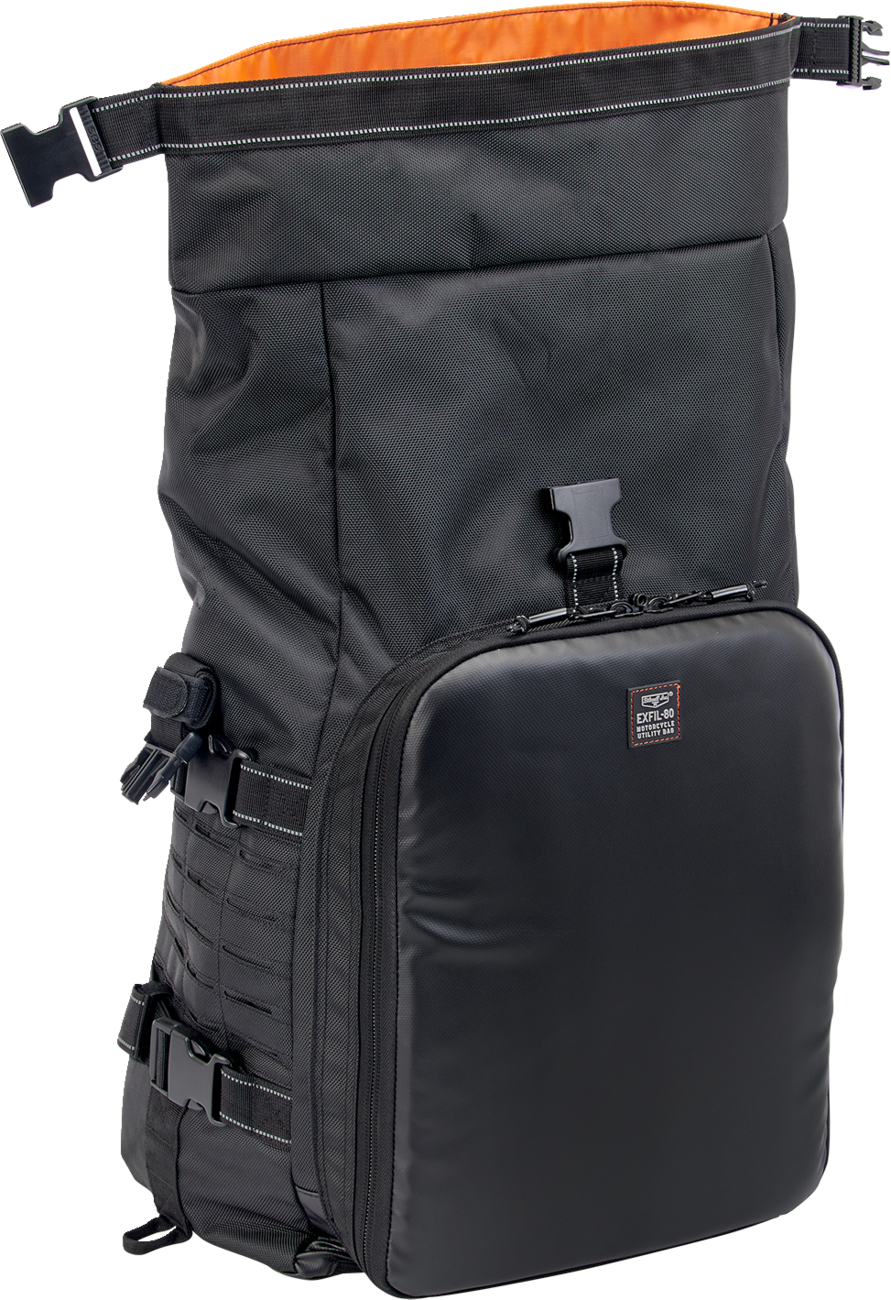 EXFIL-80 Motorcycle Bag - Gen 2 - Black