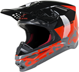 Supertech M8 Helmet - Radium - MIPS® - Red Fluo/Black/Mid Gray Glossy - 2XL