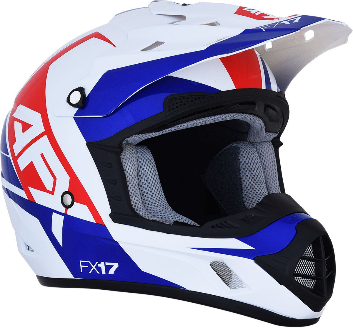 FX-17 Helmet - Aced - Red/White/Blue - Large