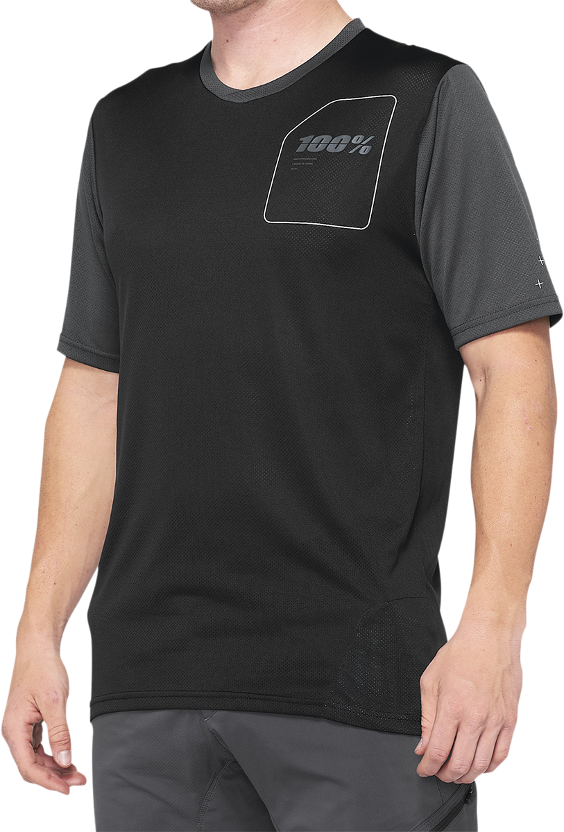 Ridecamp Jersey - Charcoal/Black - Medium