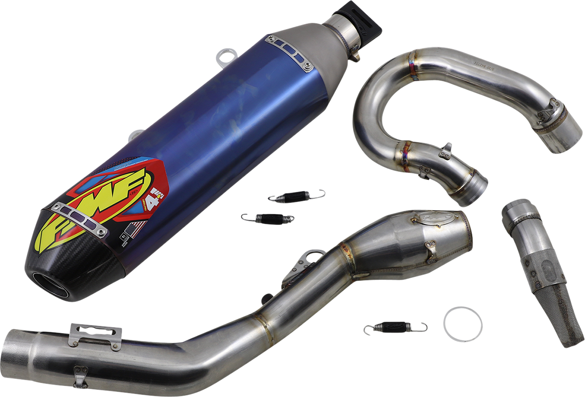 4.1 RCT Exhaust with MegaBomb - Anodized Titanium 2020 - 2022