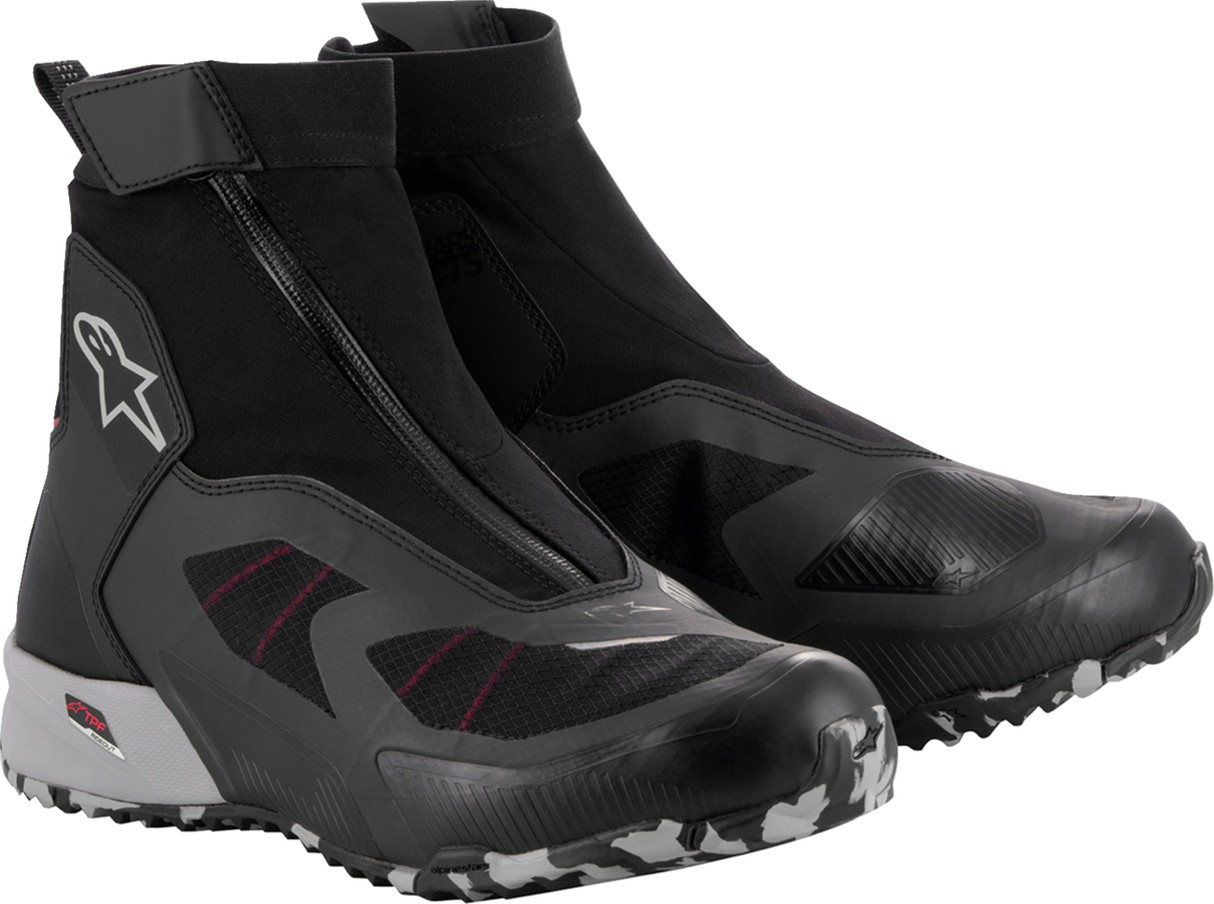 CR-8 Gore-Tex® Shoes - Black/Grey/Red - US 12