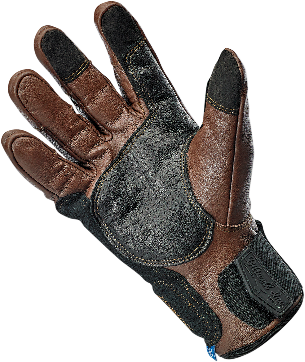 Belden Gloves - Chocolate/Black - XS