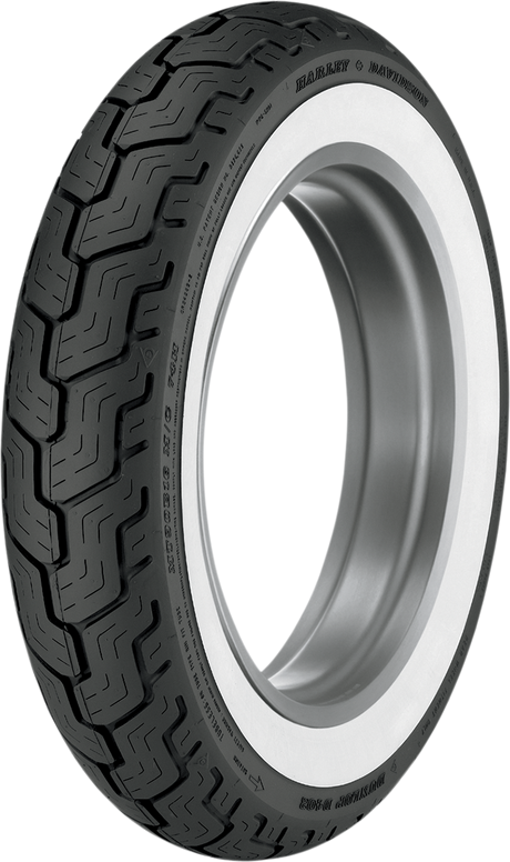 Tire - D402 - Rear - MT90-16 - Wide Whitewall - 74H