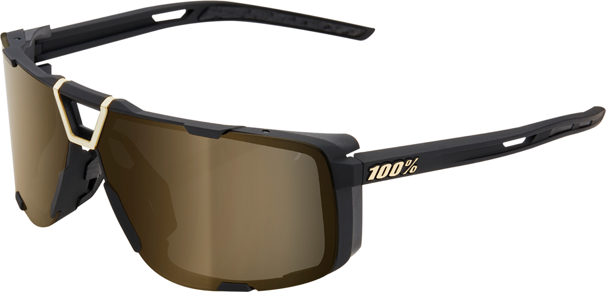 Eastcraft Sunglasses - Soft Tact Black - Soft Gold Mirror