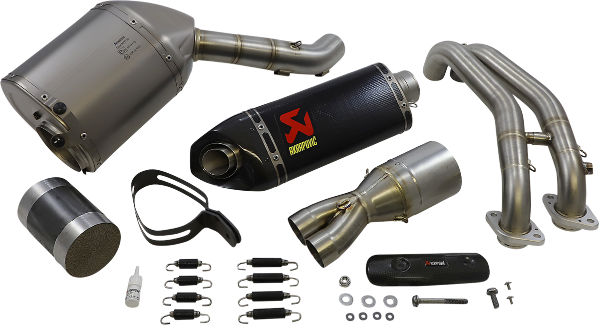 Racing Line Complete Exhaust - Carbon Fiber 2021 - 2023