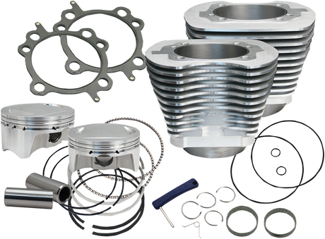 98\" Big Bore Cylinder Kit - Twin Cam - Silver 1999 - 2006