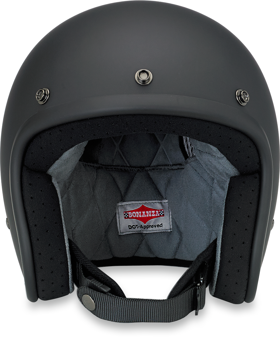 Bonanza Helmet - Flat Black - XS