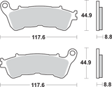 HS Brake Pads - Honda - 828HS 2008 - 2017