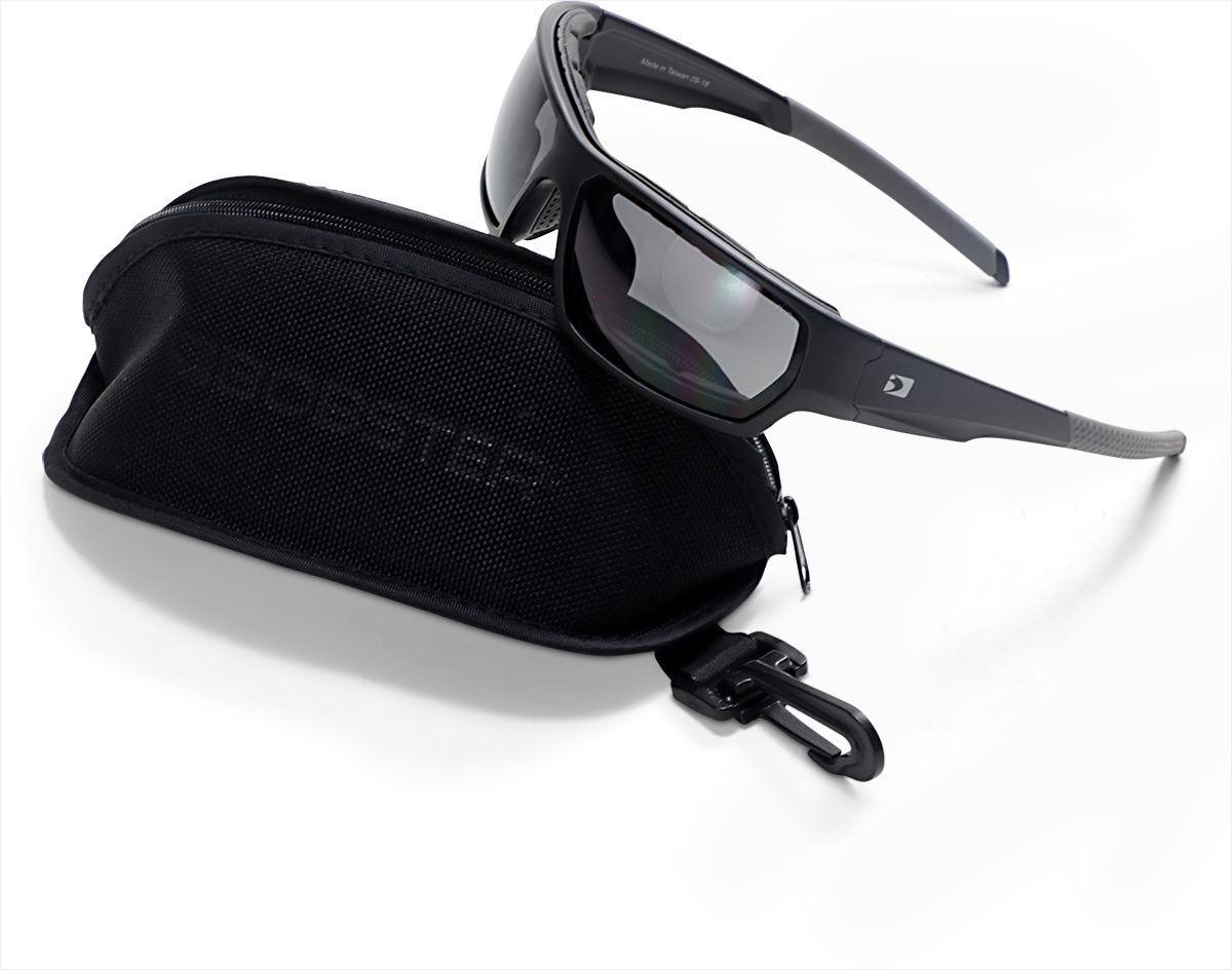 Tread Sunglasses - Matte Black - Smoke