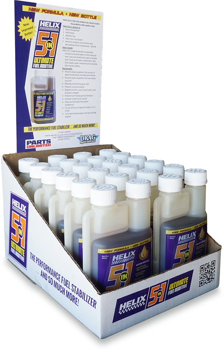 5-in-1 Fuel Treatment - 8 U.S. fl oz - 12 Pack Display