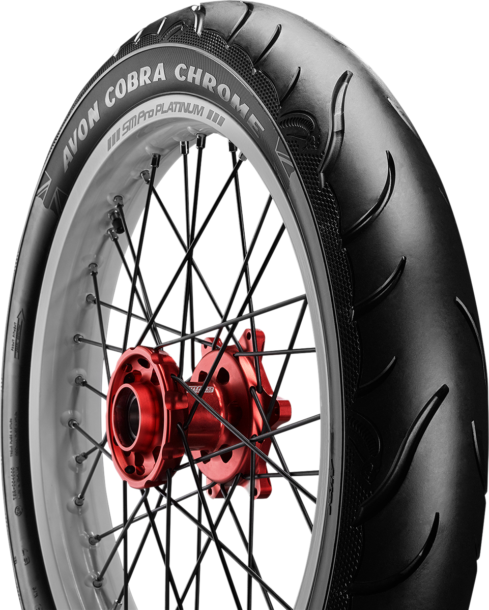 Tire - Cobra Chrome AV91 - Front - 150/80R16 - 71V