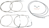 Cable Line Kit - 15\" - 17\" - XVS1100CU - Stainless Steel 1999 - 2009