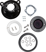 Air Stinger Stealth Air Cleaner Kit - Black Chrome Ring 2007 - 2022