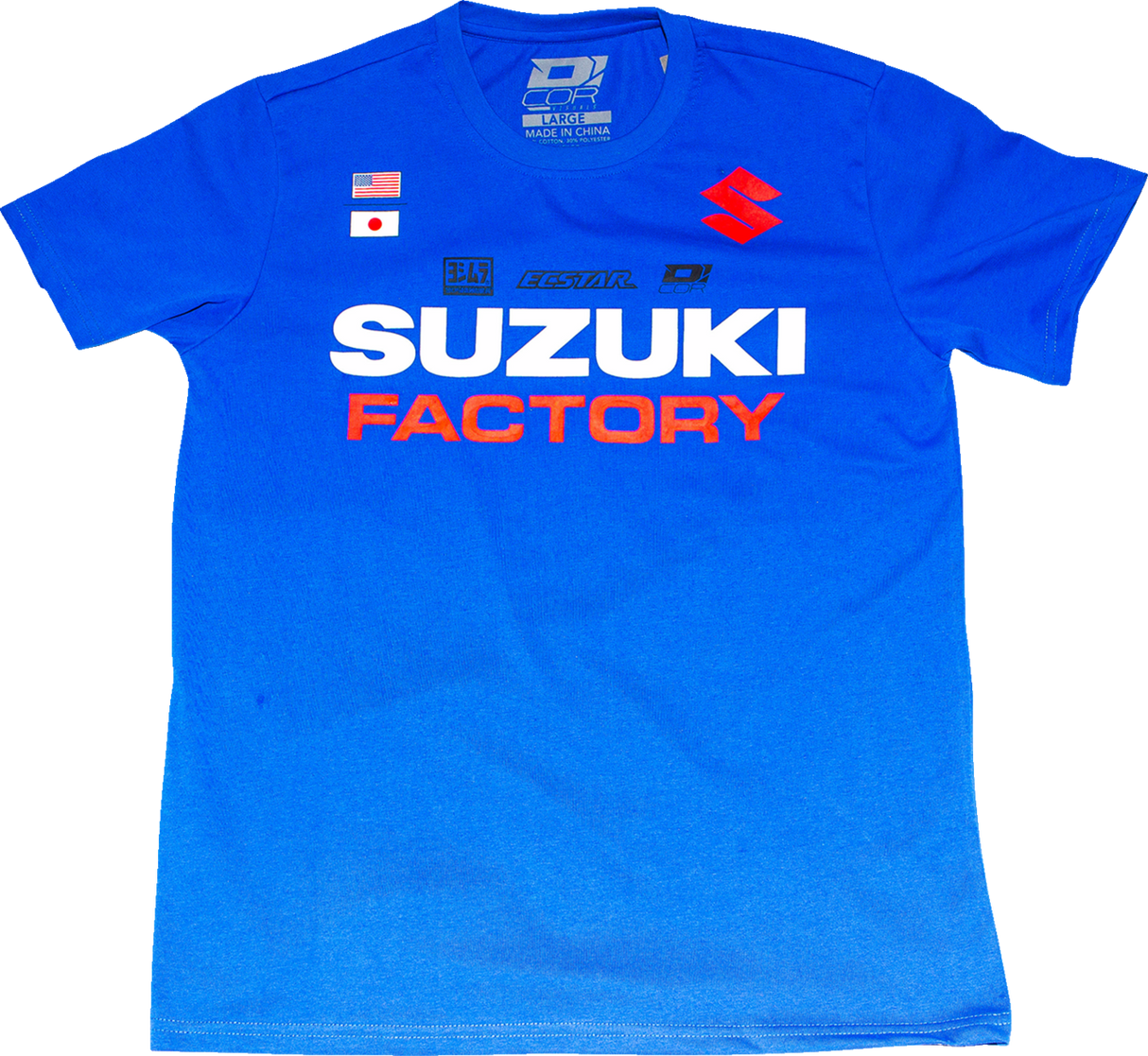 Suzuki Factory T-Shirt - Blue - Large