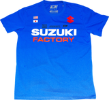 Suzuki Factory T-Shirt - Blue - Large