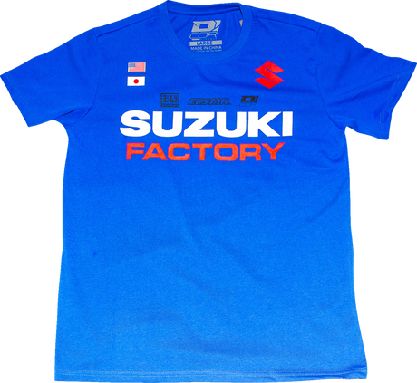 Suzuki Factory T-Shirt - Blue - Large