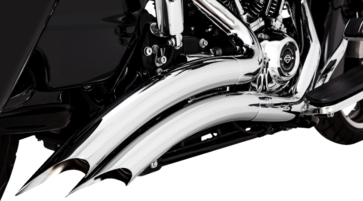 Big Radius Exhaust System - Chrome 2017 - 2024