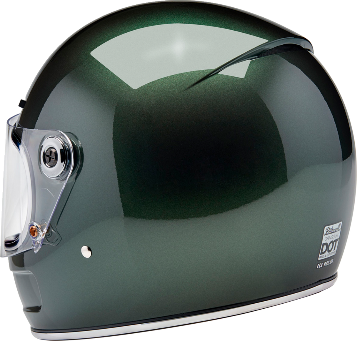 Gringo SV Helmet - Metallic Sierra Green - XS