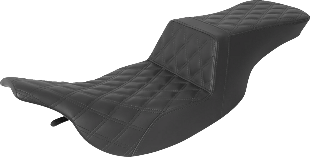 Tour Step-Up Seat - Full Lattice Stitch - Black - FL \'97-\'07 1997 - 2007