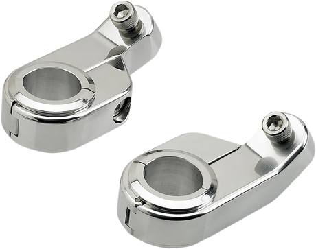 O/S Speed Clamps - Chrome - Angled