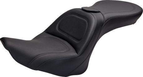 Seat - Explorer™ - With Backrest - Stitched - Black - FL/FX \'06-\'17 2006 - 2017