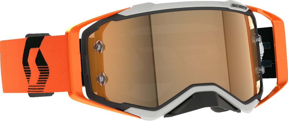 Prospect Amplifier Goggle - Gray/Orange - Gold Chrome