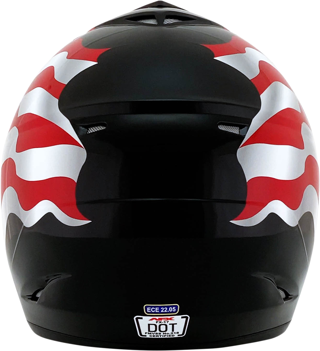 FX-17 Helmet - Flag - Black - 3XL