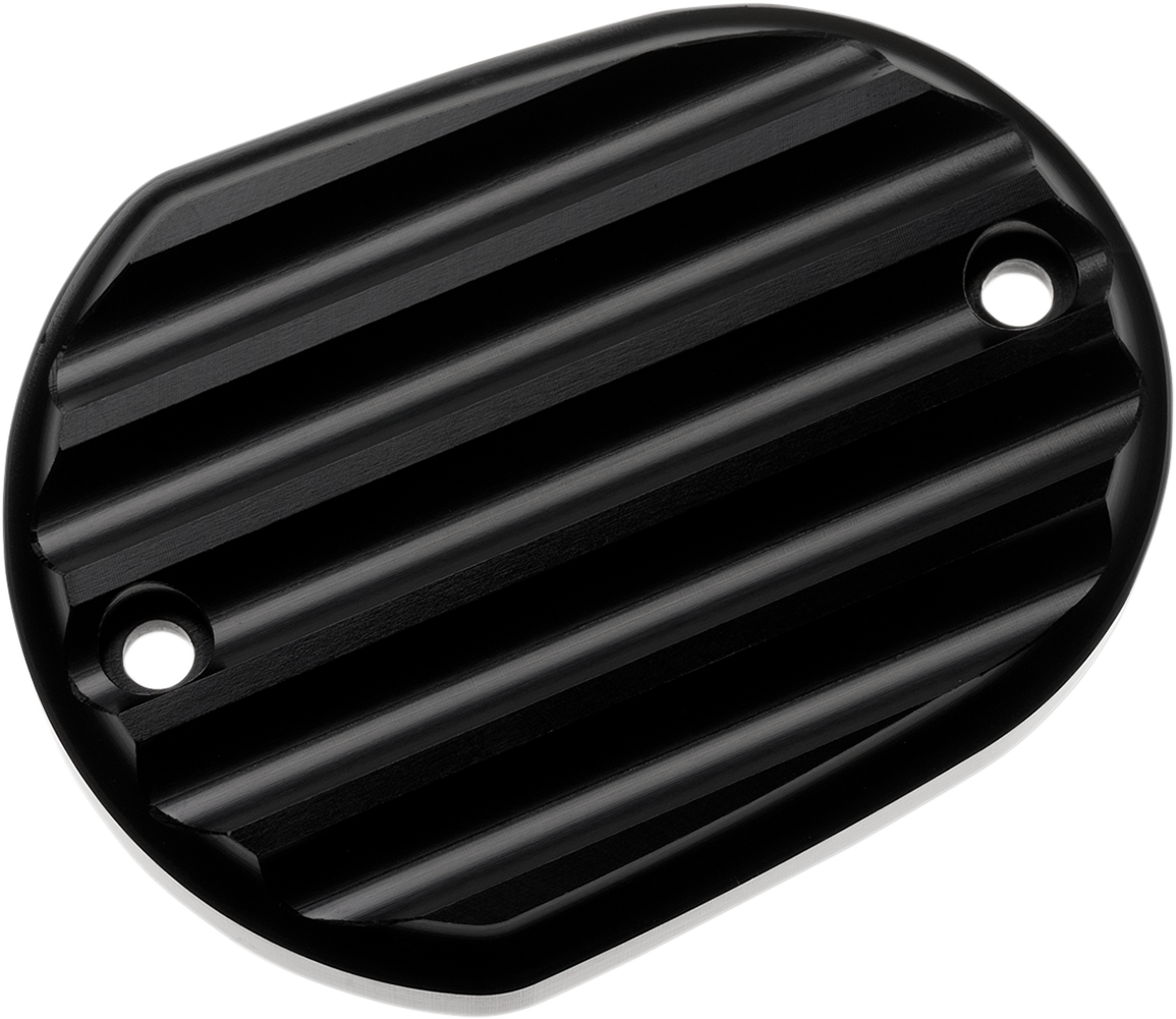 Master Cylinder Cover - Brake - Front - Finned - Black 2006 - 2022