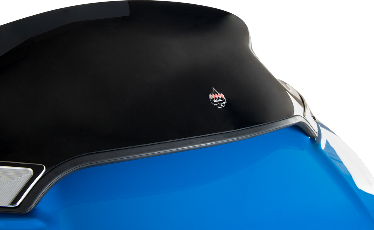 Flare™ Windshield - 6\" - Black - FLTR 2015 - 2023