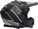 Youth F.I. Helmet - Fractal - MIPS® - Matte Black - Large