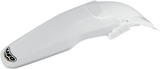 MX Rear Fender - White 2007 - 2009