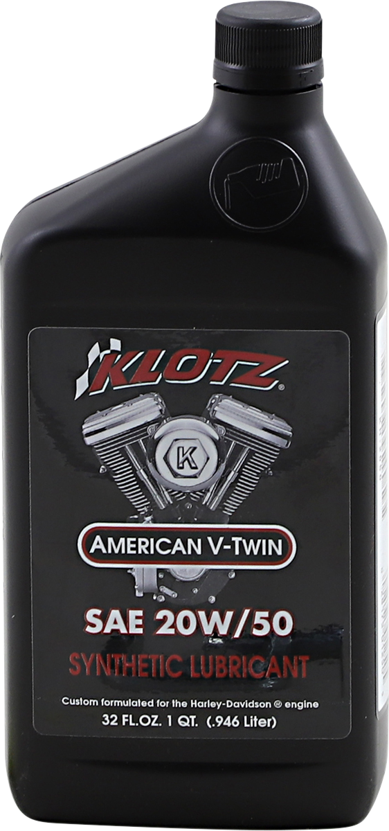 V-Twin Synthetic Engine Oil - 20W-50 - 1 U.S. quart