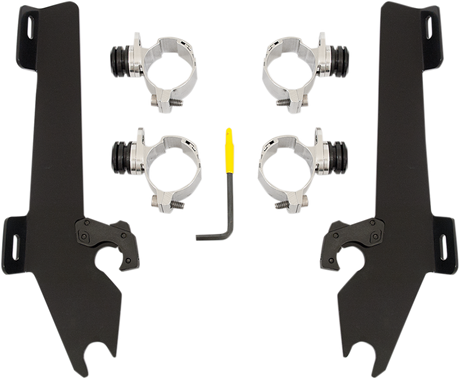 Batwing Trigger Lock Mounting Kit - Vegas - Black 2004 - 2013