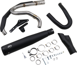 2:1 Exhaust for M8 Softail - Black 2018 - 2022