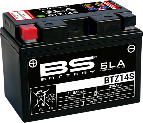 Battery - BTZ14S (YTZ) 2002 - 2023