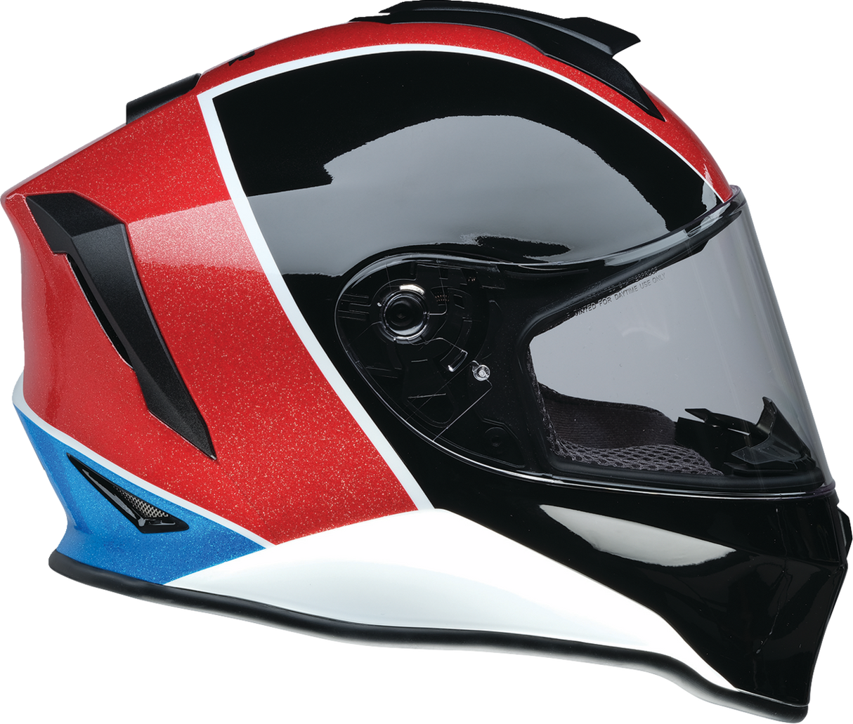 Youth Warrant 2.0 Helmet - Fresh Pow - Red/White/Blue - Small