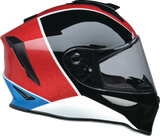 Youth Warrant 2.0 Helmet - Fresh Pow - Red/White/Blue - Small